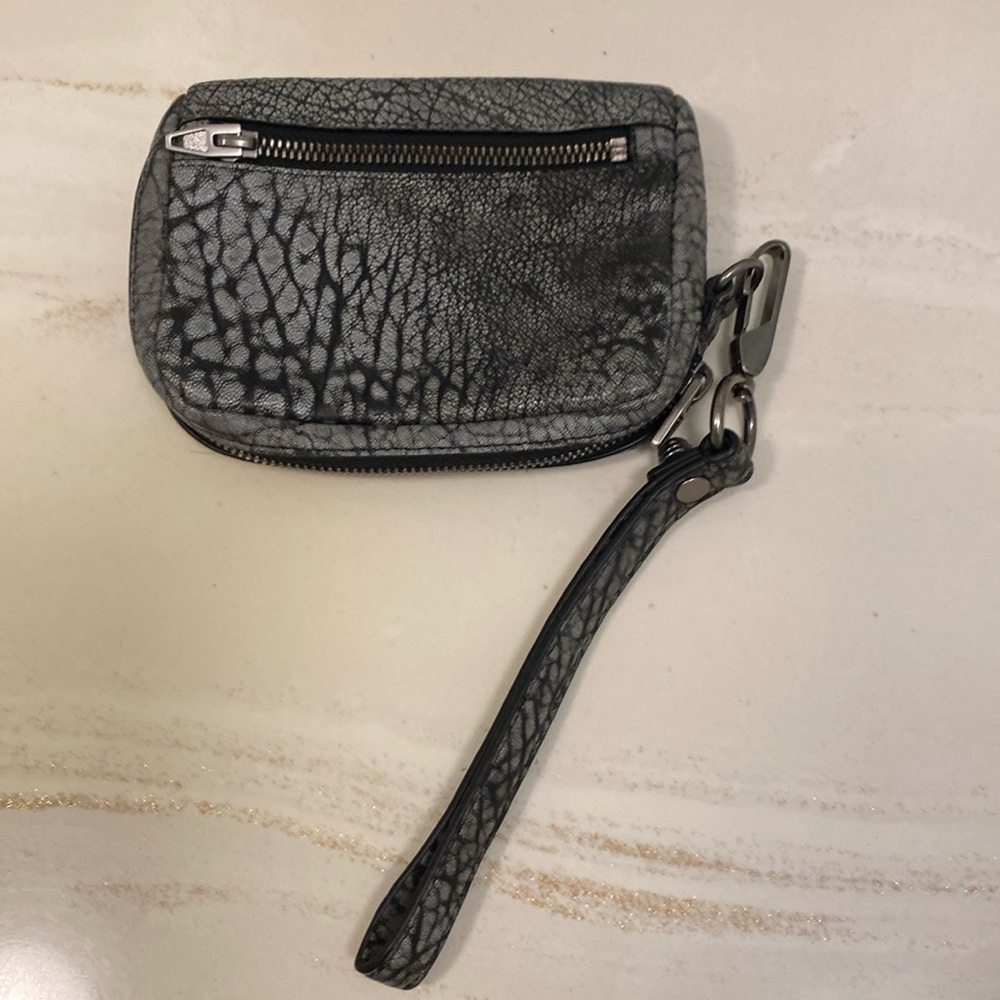 Alexander Wang Fumo Dark Grey wristlet wallet perfect condition. Like new #1